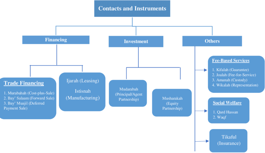 contacts and instruments of islamic banking system
